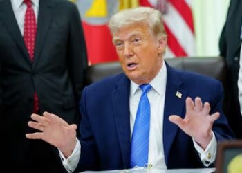 El presidente de Estados Unidos, Donald Trump