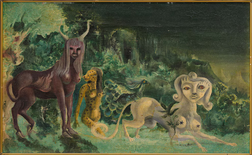Hallaron una pintura de Leonora Carrington que se exhibirá por primera vez en Londres Villa Pilar, la obra de Leonora Carrington que reapareció en España.