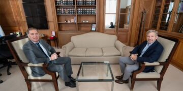 Santilli busca afinar contactos con los gobernadores y comenzó con Frigerio Santilli busca afinar contactos con los gobernadores y comenzó con Frigerio