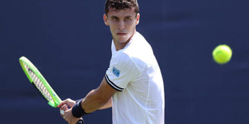 Juan Manuel Cerúndolo perdió en los cuartos de Eastbourne y ya piensa en Wimbledon