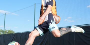 Todo listo para el debut argentino: la agenda de partidos de este martes Leo Messi en los entrenamientos.