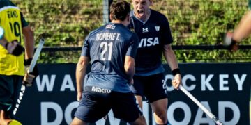 Los Leones derrotaron a Australia con doblete del cordobés Domene Los Leones derrotaron a Australia con doblete del cordobés Domene