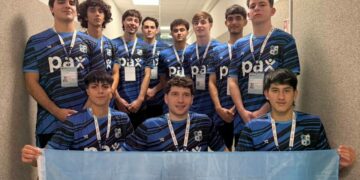 Los Topitos lograron viajar y debutaron en el Mundial con una victoria