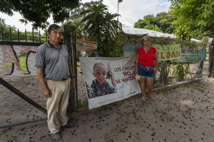 Juicio por Loan: empiezan a declarar los testigos y podría romperse el pacto de silencio Los padres de Loan Peña, Jose Peña y Maria Nogera, durante la entrevista que mantuvieron con esta agencia en su casa en Corrientes.