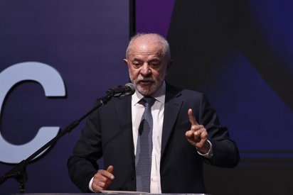 Lula responsabilizó a los hijos de Bolsonaro por los aranceles de EE.UU. El presidente de Brasil, Luiz Inácio Lula da Silva.