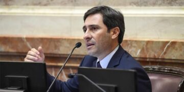 Martín Goerling, jefe del bloque PRO en el Senado de la Nación.