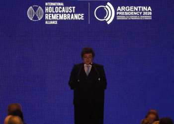 Milei encabezó un plenario para la memoria del Holocausto