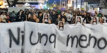 Movilización Ni Una Menos en Villa María.