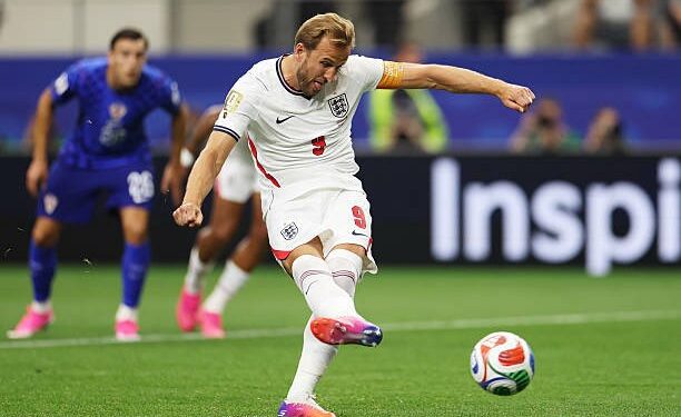 Harry Kane abrió el marcador de penal.