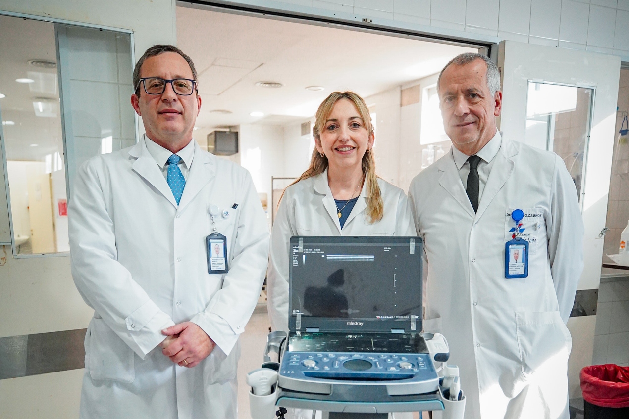 Hospital Córdoba: la unidad de terapia intensiva sumó nuevo ecógrafo portátil Posibilitará diagnósticos más precisos y oportunos, lo que se traduce en decisiones clínicas más rápidas y seguras.