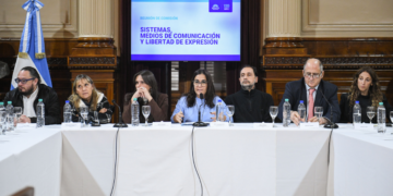 Presentación del Proyecto de Ley del Nuevo Estatuto del Periodista. Foto: Prensa Senado.