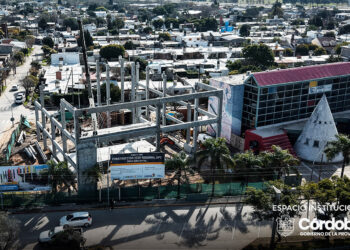 Universidad Provincial: El gobernador Martín Llaryora supervisó las obras en Villa El Libertador La próxima sede de la UPC en el sur de la ciudad.