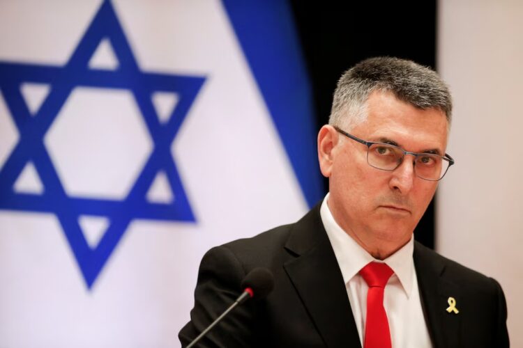 El ministro de Asuntos Exteriores israelí, Gideon Saar.