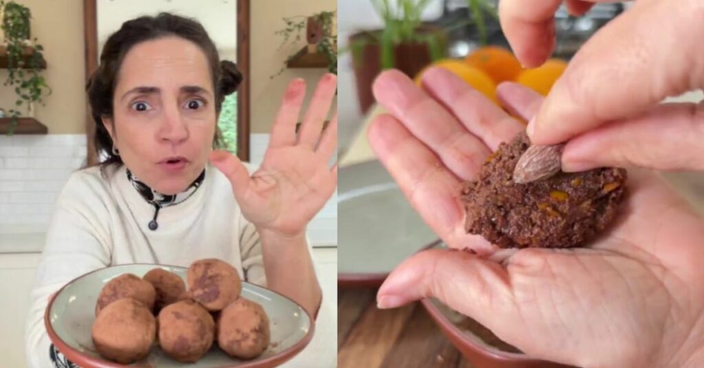Trufas de naranja y cacao: la receta sin horno que compartió Paulina Cocina Trufas de naranja y cacao: la receta sin horno que compartió Paulina Cocina
