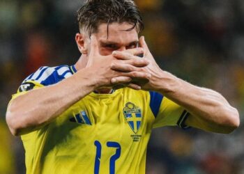 Suecia goleó a Túnez en su debut y quedó como líder del Grupo F Viktor Gyökeres, una de las grandes estrellas de Suecia.