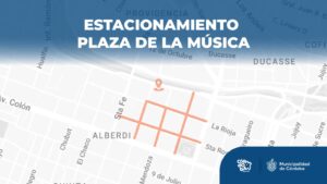Cómo será el estacionamiento en La Plaza de la Música, Sala del Rey y La Taba