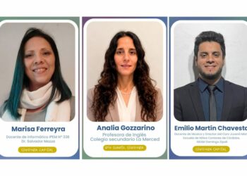 Tres docentes cordobeses quedaron entre los mejores educadores del país Tres docentes cordobeses quedaron entre los mejores educadores del país