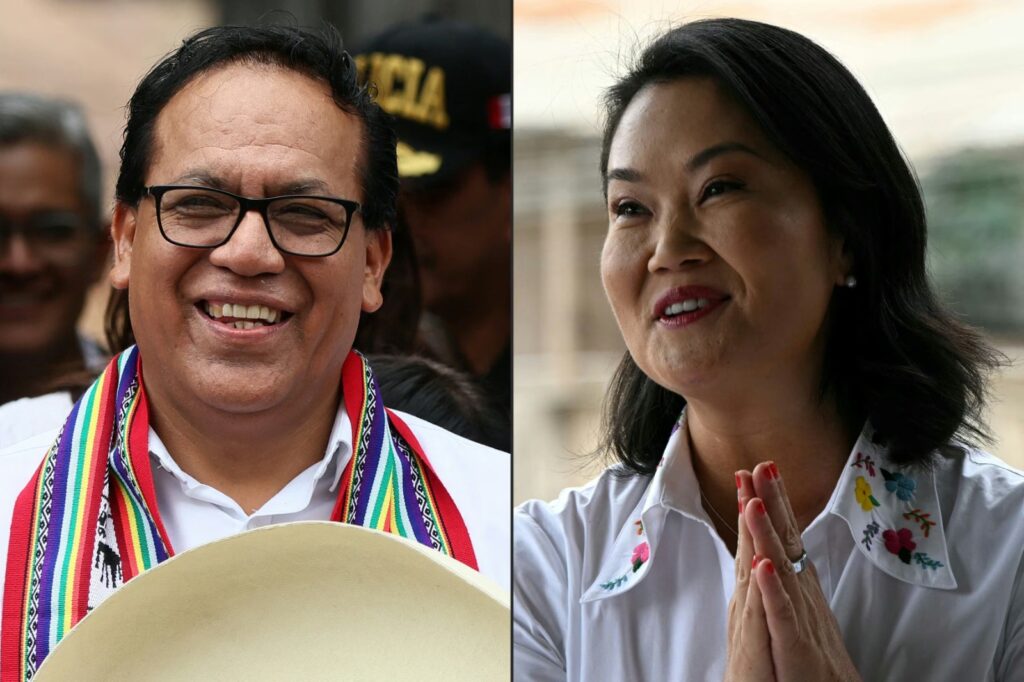 Sánchez supera por una diferencia mínima a Fujimori Sánchez supera por una diferencia mínima a Fujimori