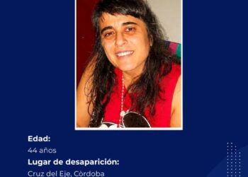 Buscan a una mujer de 44 años desaparecida en Cruz del Eje