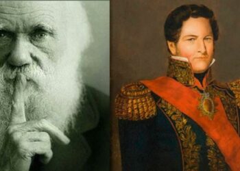 Darwin y Rosas, el cruce más cinematográfico de la historia