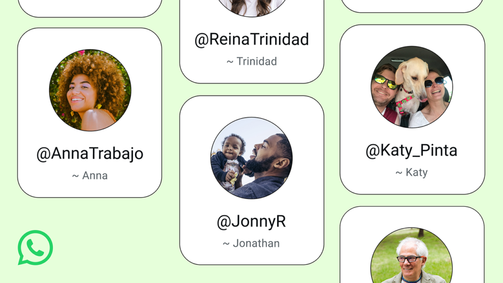 Se vienen los nombres de usuario en WhatsApp para preservar el número en privado.