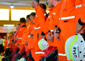 La Provincia fue convocada por el Gobierno Nacional para aportar su brigada USAR de búsqueda y rescate urbano.