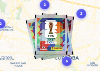 El mapa interactivo permite localizar kioscos con stock y puntos de intercambio.