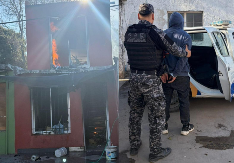 El caso se originó tras un incendio en barrio La Calera.