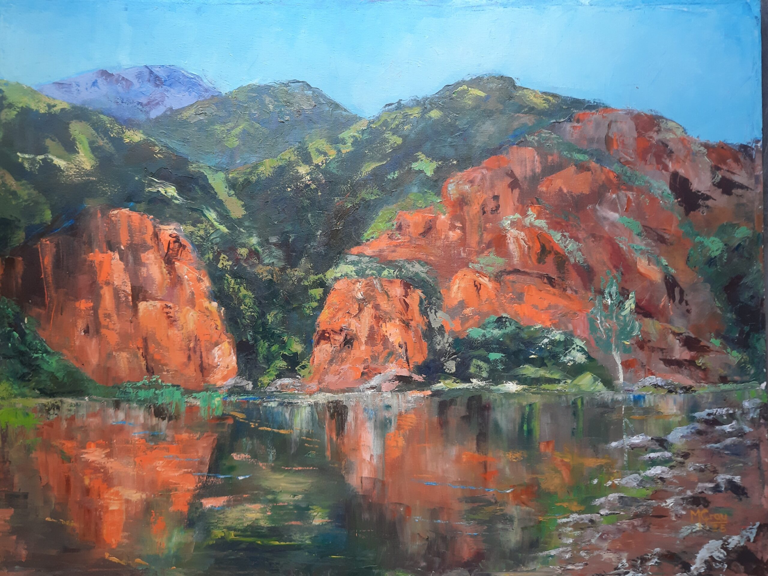 Marcelo Grau: El paisaje como clínica de arte y color Marcelo Grau: El paisaje como clínica de arte y color