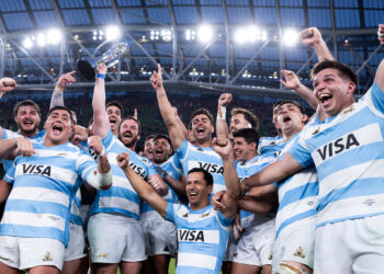 Los Pumas entrenan en el Kempes antes del debut ante Escocia