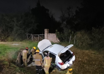 Una mujer sufrió quemaduras tras la explosión de un celular en un vehículo El siniestro ocurrió a la altura del kilómetro 7 de la Ruta E-53.