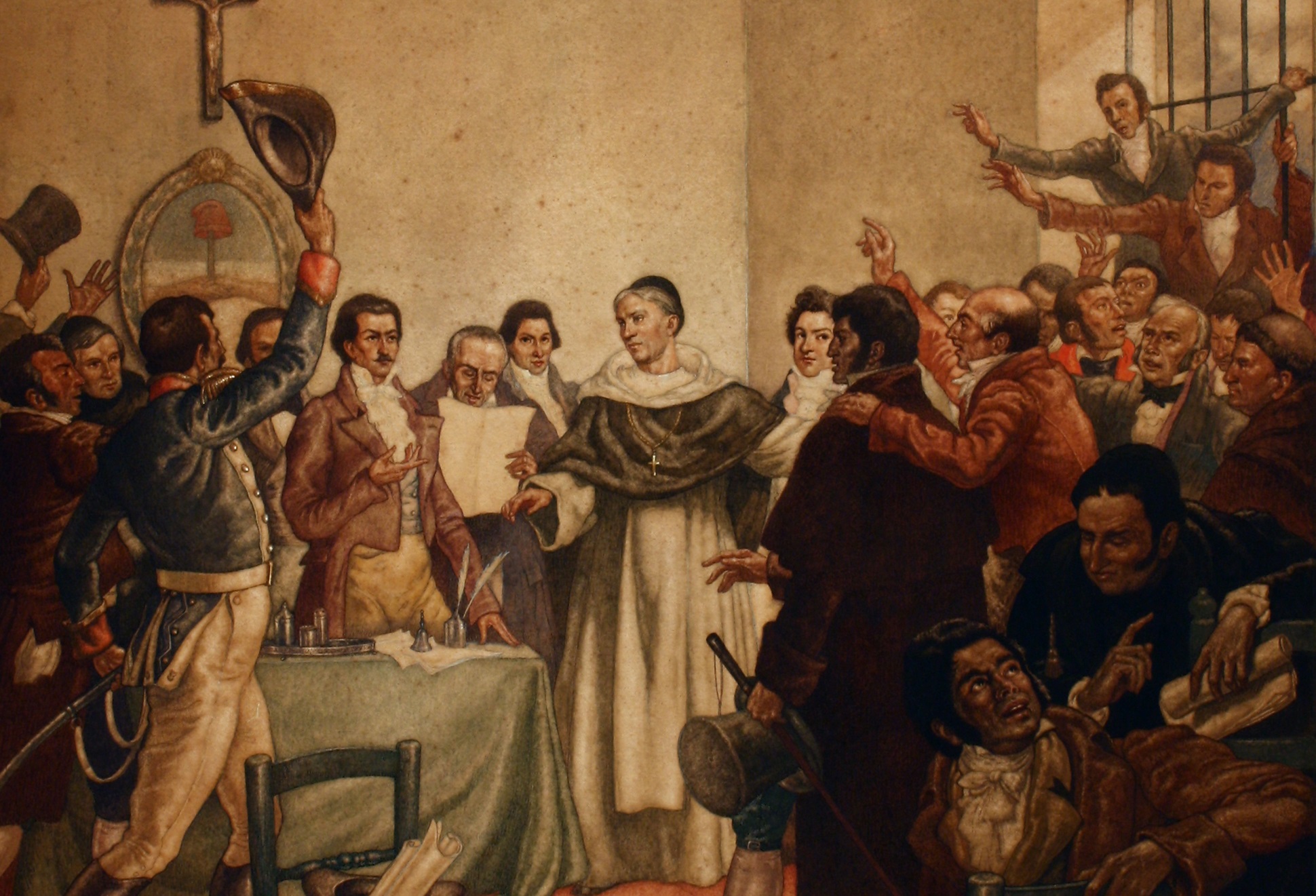 La independencia que se declaró en medio de una guerra que no había terminado La independencia que se declaró en medio de una guerra que no había terminado
