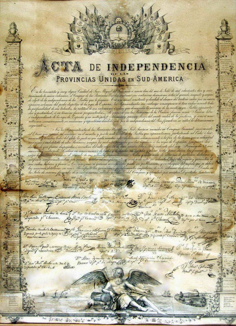 La independencia que se declaró en medio de una guerra que no había terminado La independencia que se declaró en medio de una guerra que no había terminado