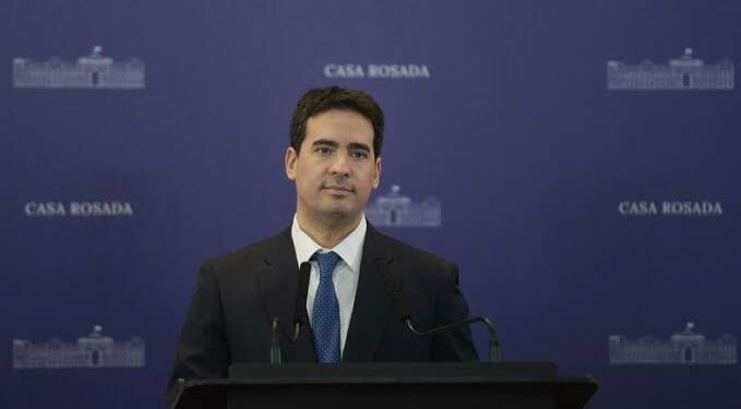 Ravier destacó la baja de la inflación y anticipó anuncios sobre reformas del Gobierno Adrian Ravier, vocero presidencial
