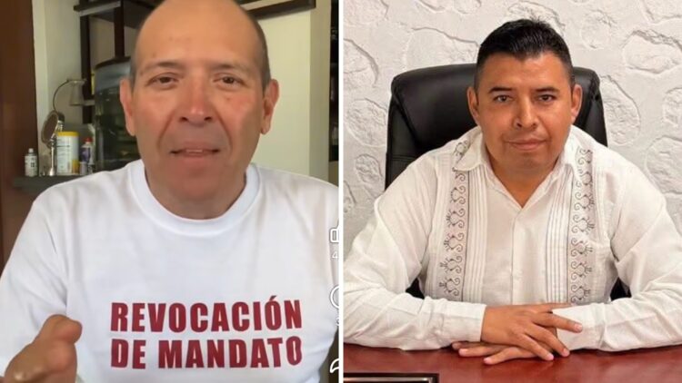 Asesinaron a un periodista en Oaxaca y a un alcalde en Morelos El periodista Francisco Alejandro Leyva Aguilar, a la izquierda, y el alcalde de Morelos, Valentín Lavín.