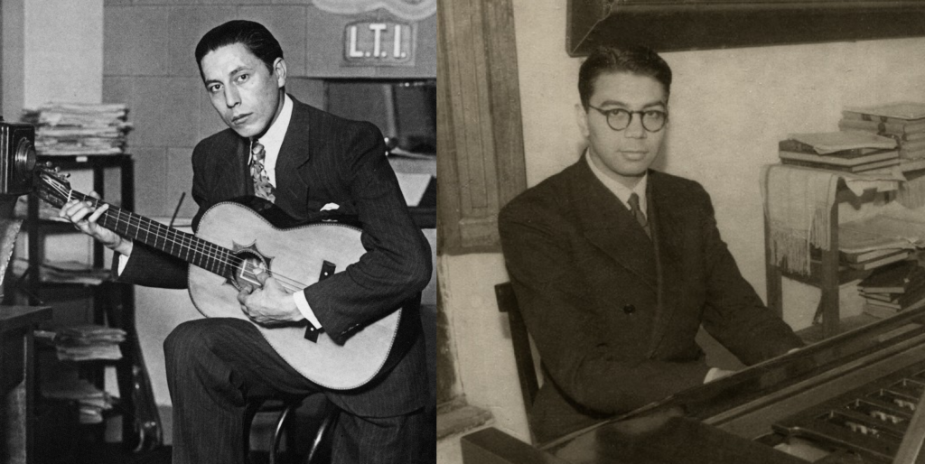 Atahualpa Yupanqui y Ariel Ramírez.