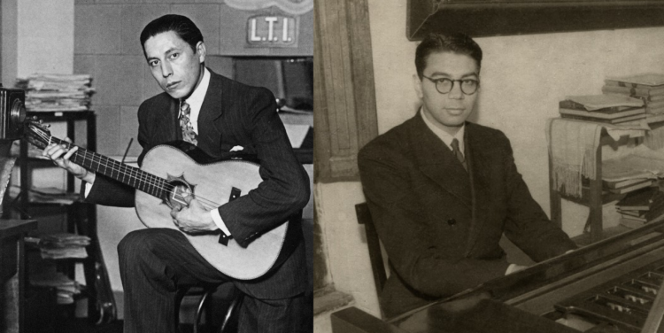 Atahualpa Yupanqui y Ariel Ramírez.