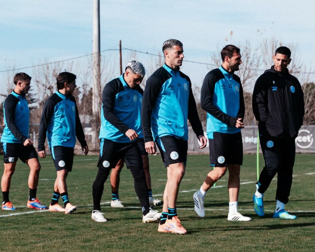 Belgrano volvió a las prácticas y piensa en el amistoso contra Estudiantes RC