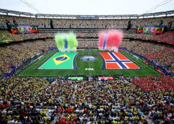 Brasil y Noruega se enfrentan por un lugar en los cuartos de final