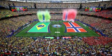 Brasil y Noruega se enfrentan por un lugar en los cuartos de final