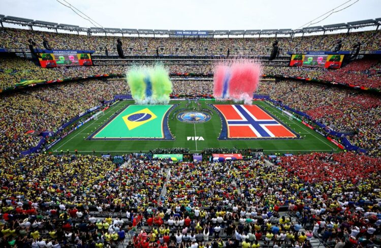 Brasil y Noruega se enfrentan por un lugar en los cuartos de final El estadio de Nueva jersey es el escenario de un partidazo.