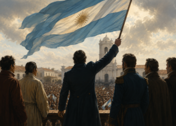 La independencia que se declaró en medio de una guerra que no había terminado
