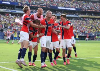 Con un Haaland intratable, Noruega derrotó a Brasil en un partidazo y avanzó a los cuartos de final