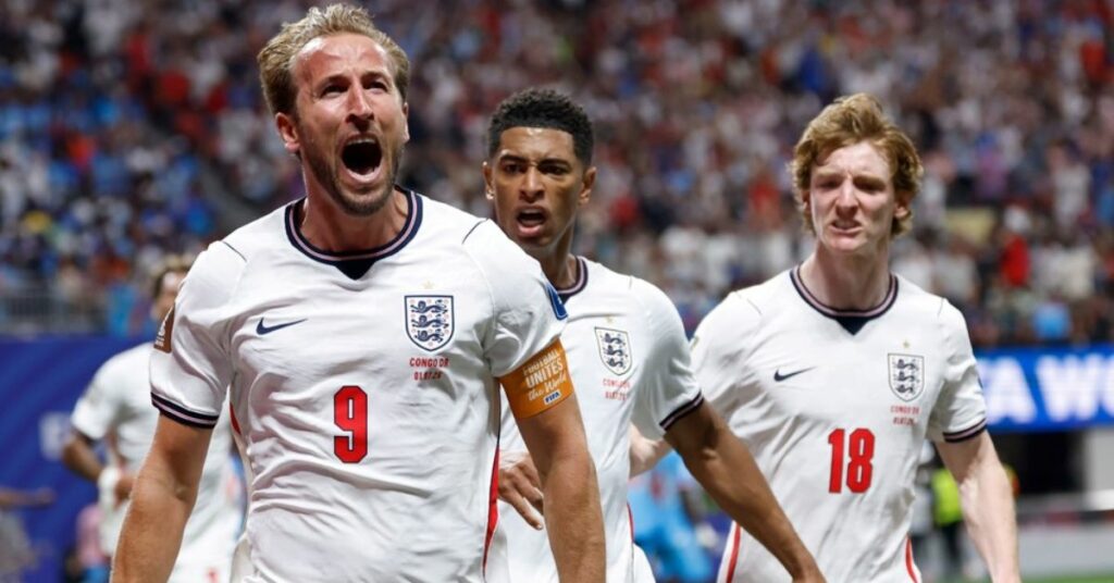 Harry Kane marcó un doblete y rescató a Inglaterra de un papelón histórico frente a Congo
