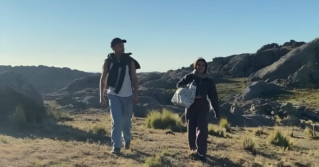 "Voy a alentar a Inglaterra, pero una parte de mí también se siente argentina" Dave y Sol en Pampa de Achala, Córdoba, Argentina