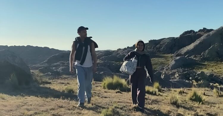 Dave y Sol en Pampa de Achala, Córdoba, Argentina