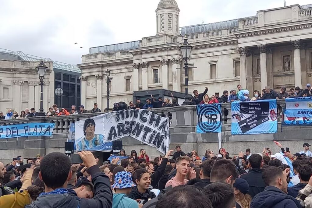 Del “It’s coming home” al respeto por Messi: la previa de la semifinal en Inglaterra Del “It’s coming home” al respeto por Messi: la previa de la semifinal en Inglaterra
