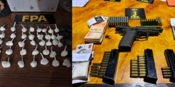 Drogas, armas, dinero y vehículos fueron secuestrados durante los allanamientos.