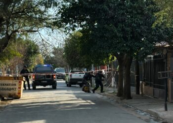 Efectivos de la Brigada de Explosivos y de Bomberos intervinieron en el operativo y trasladaron el elemento al depósito de Explosivos.