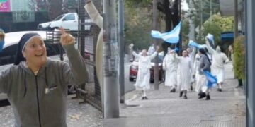 El festejo más tierno: monjas de Alta Córdoba celebraron el pase de Argentina a la final